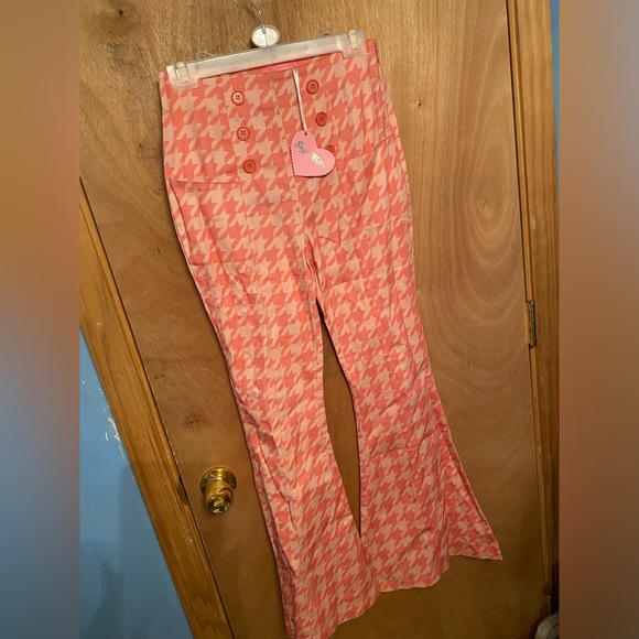 Dolls Kill Sugar Thrillz Houndstooth pants - new with tags - Picture 11 of 15